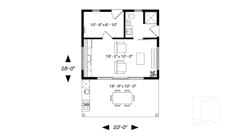 1st level -  - Cabana 2