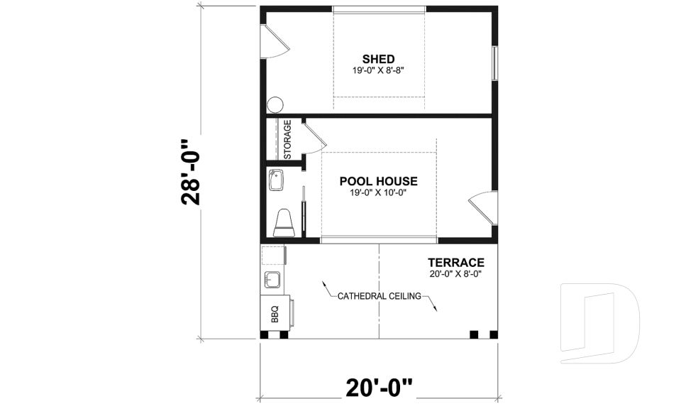 1st level -  - Casita
